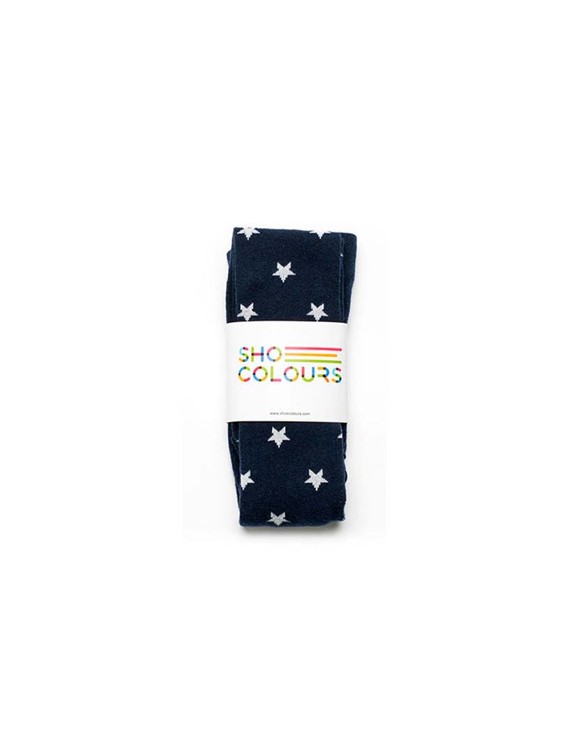 Collants Menina Estrelas Azul