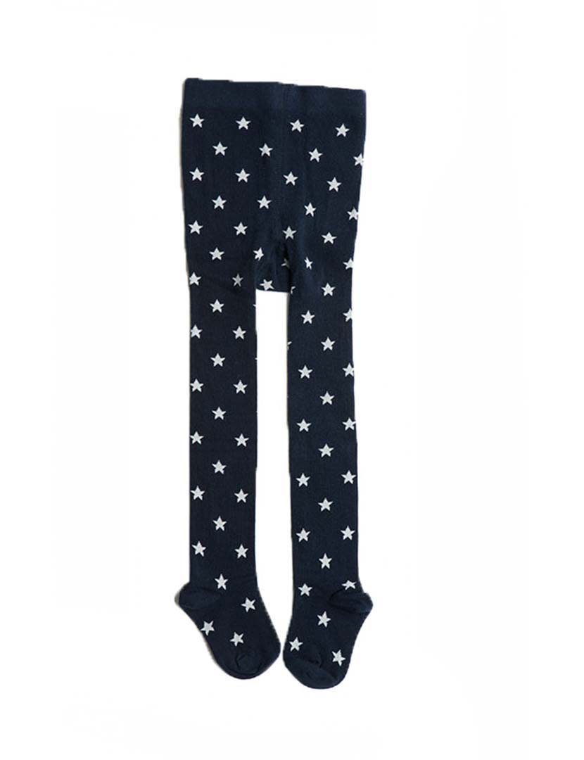 Collants Menina Estrelas Azul