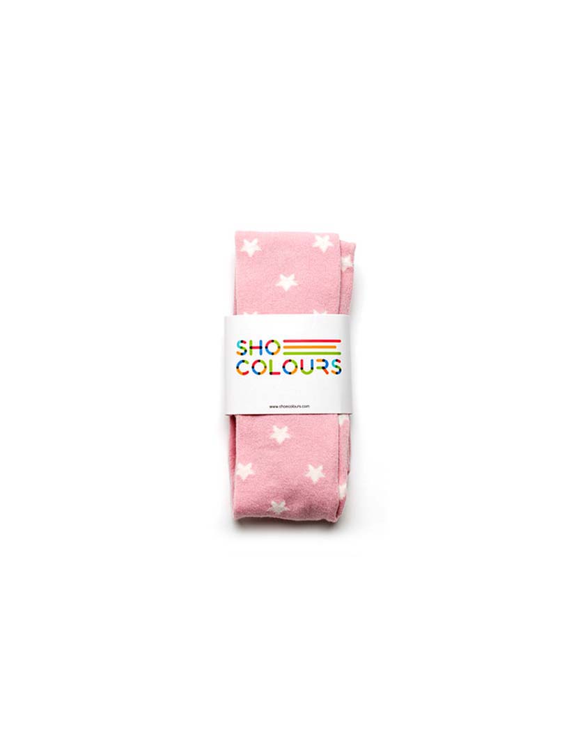 Collants Menina Estrelas Rosa