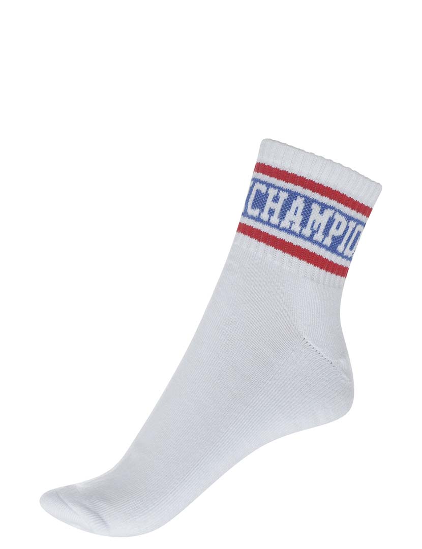 Meias Branco e Vermelho