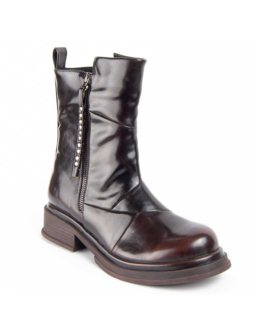 Botins com Salto Senhora Castanho