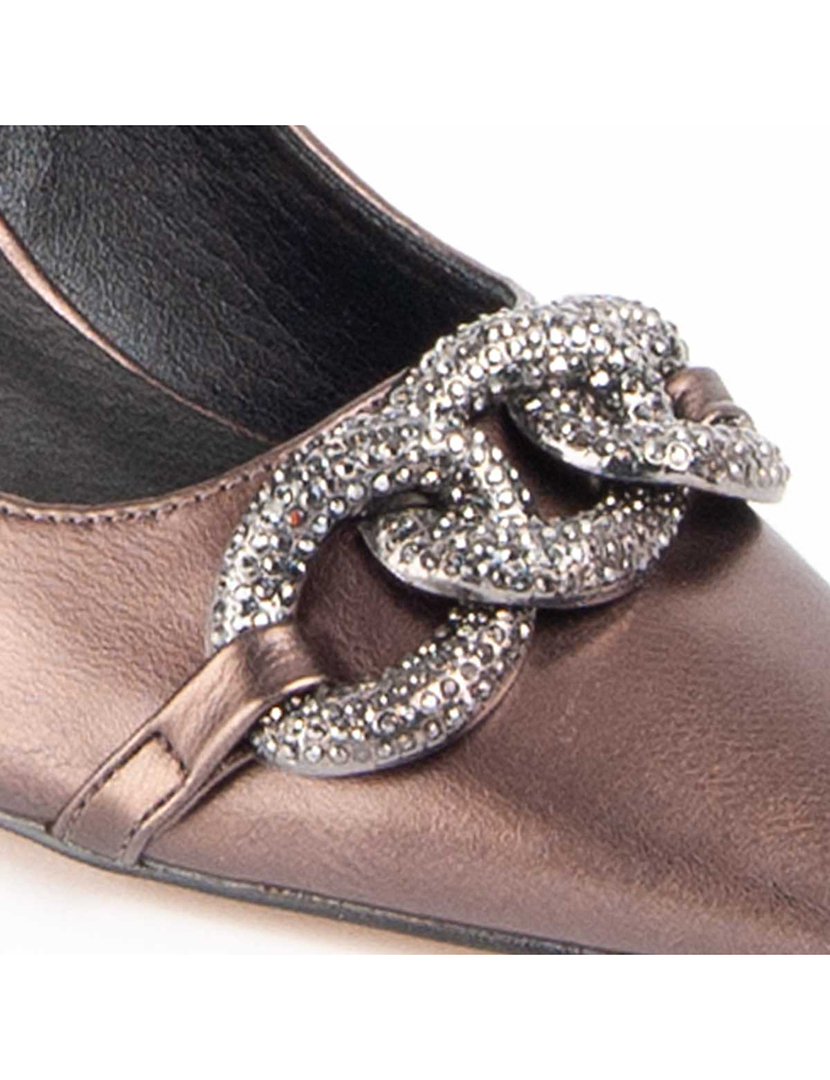 Sapatos de Salto Senhora Castanho