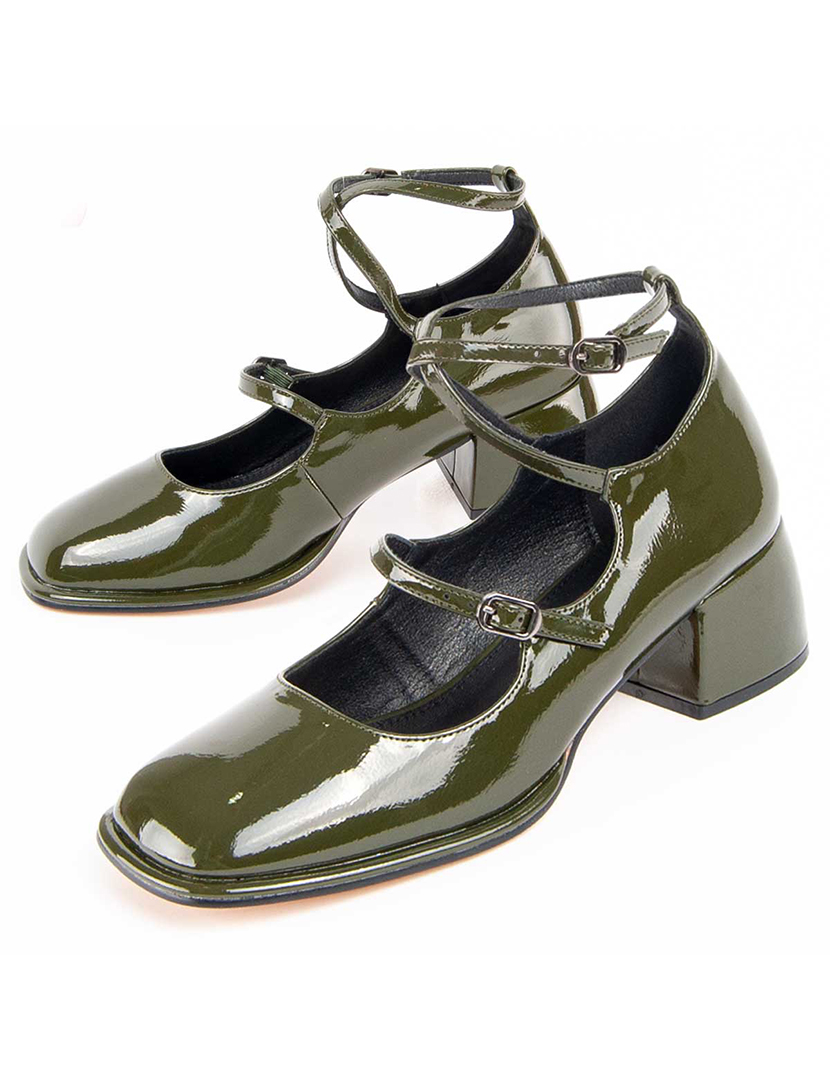 Sapatos de Salto Senhora Verde