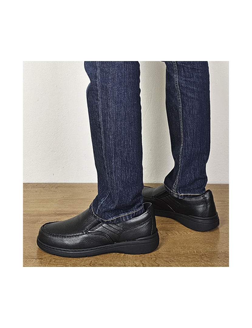 Mocassin Homem Preto