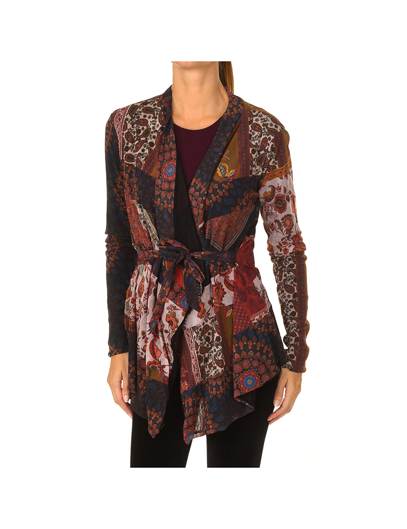 Casaco Aberto Senhora Lendra Multicor