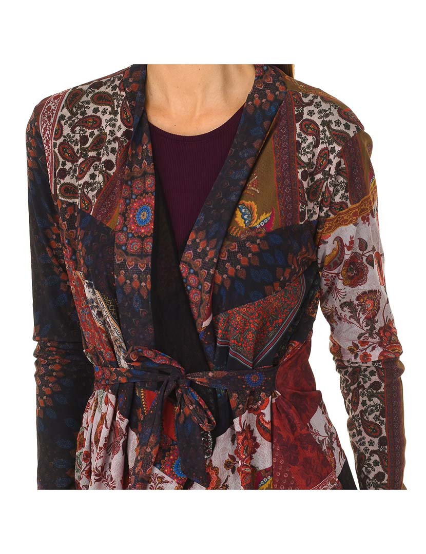 Casaco Aberto Senhora Lendra Multicor