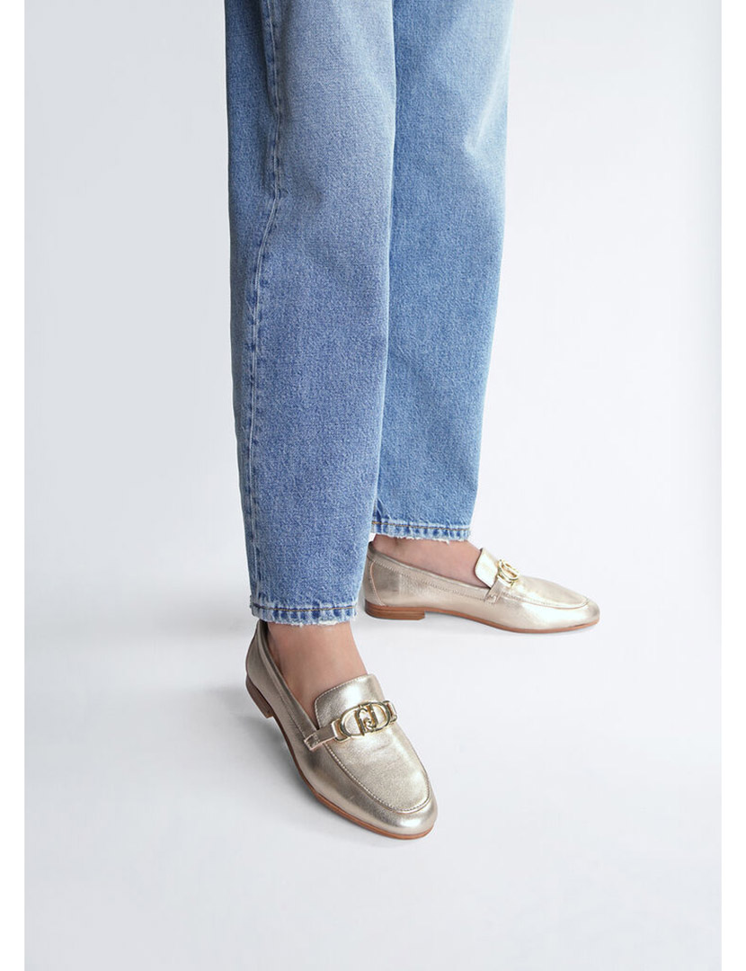 Mocassins Senhora Dourado