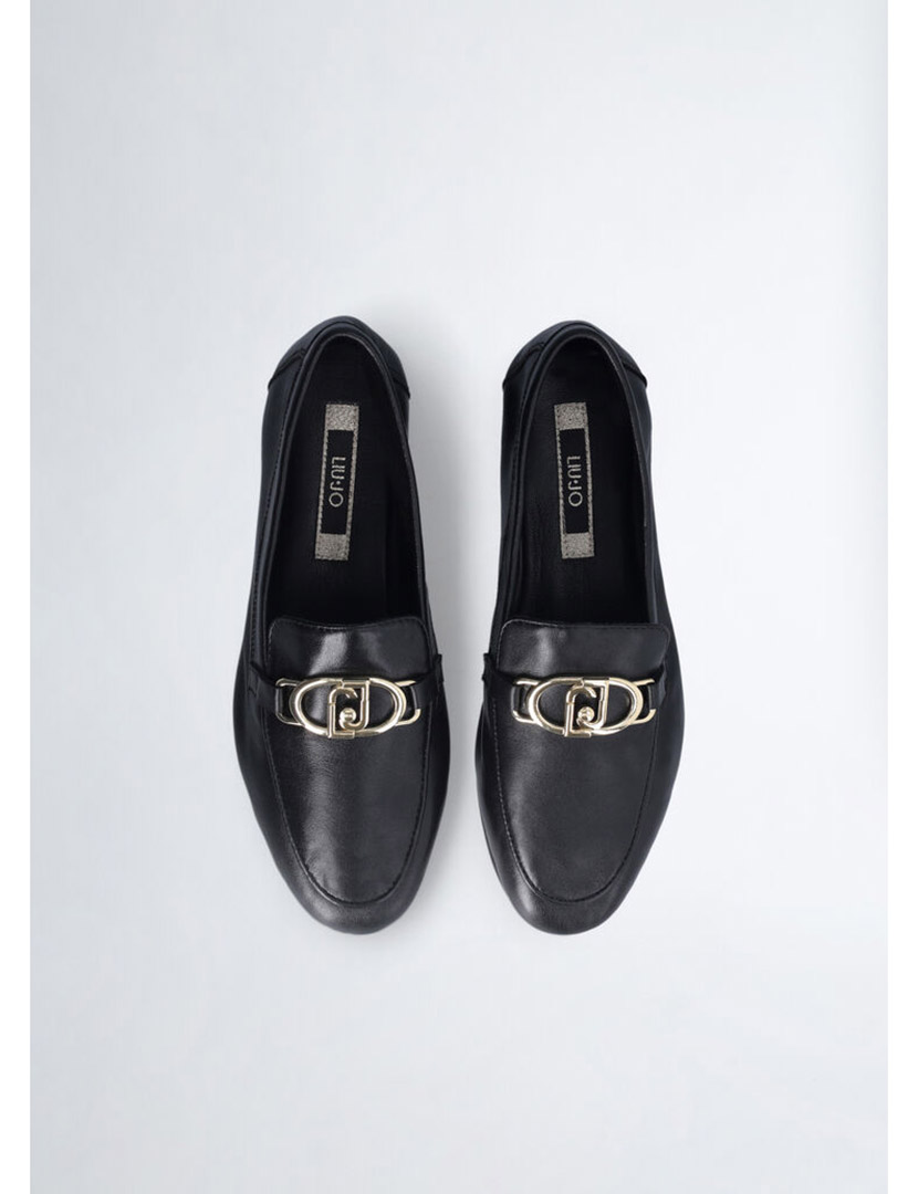 Mocassins Senhora Preto