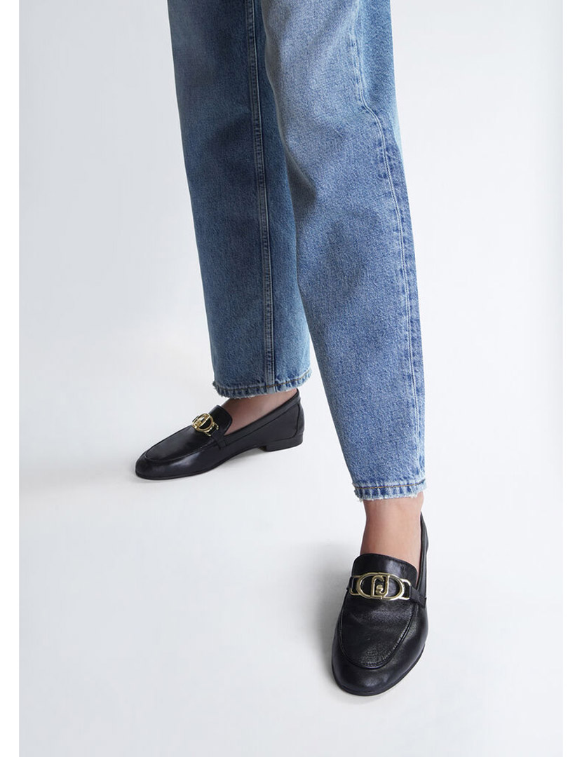 Mocassins Senhora Preto