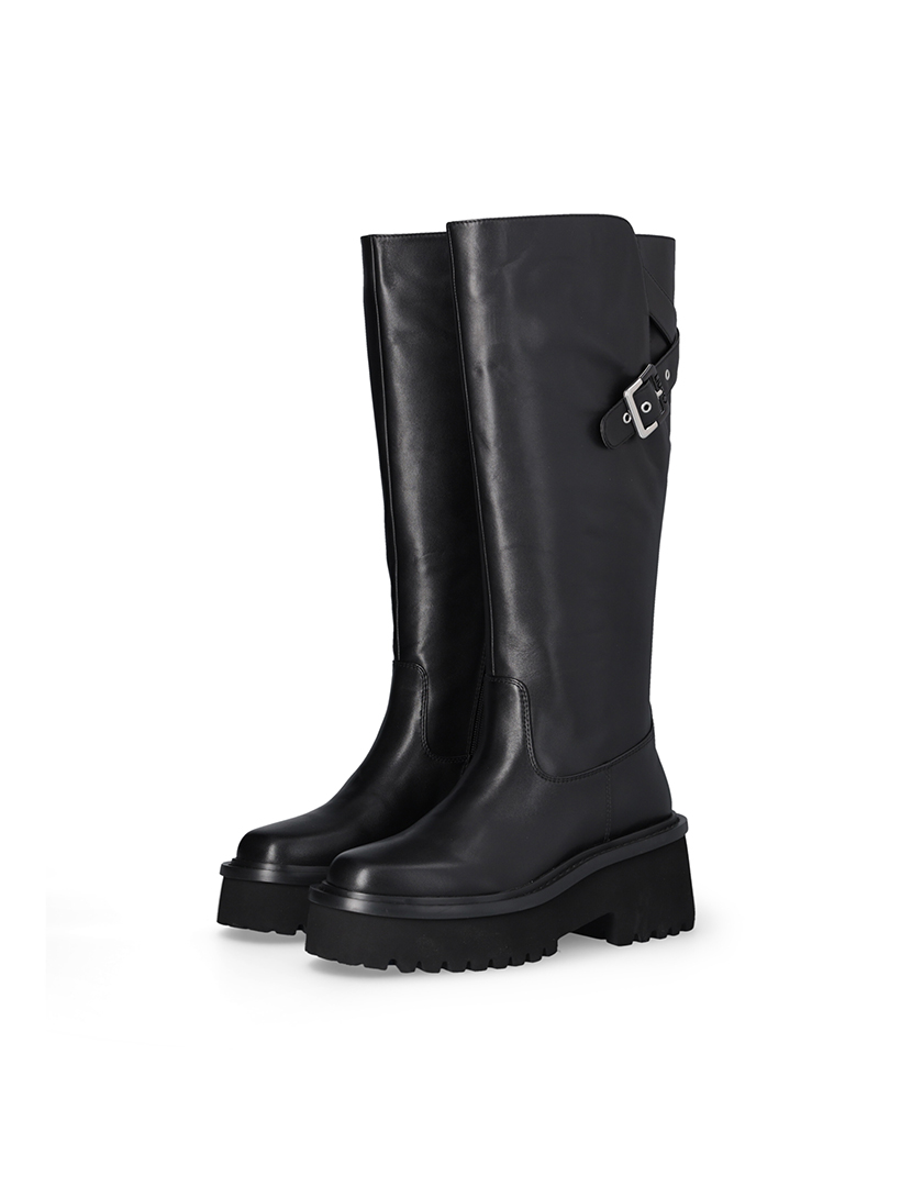 Botas Cano Alto Senhora Preto