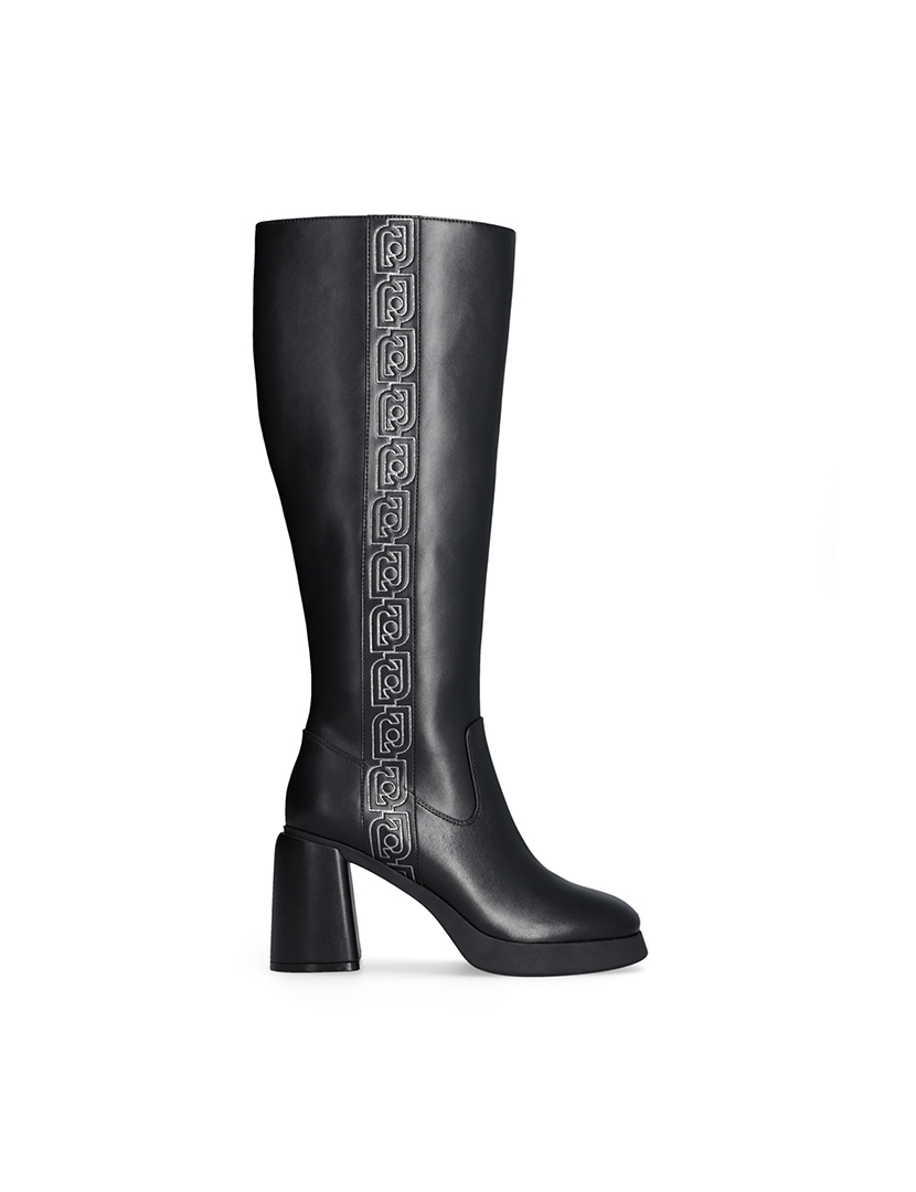 Botas Salto Senhora Preto