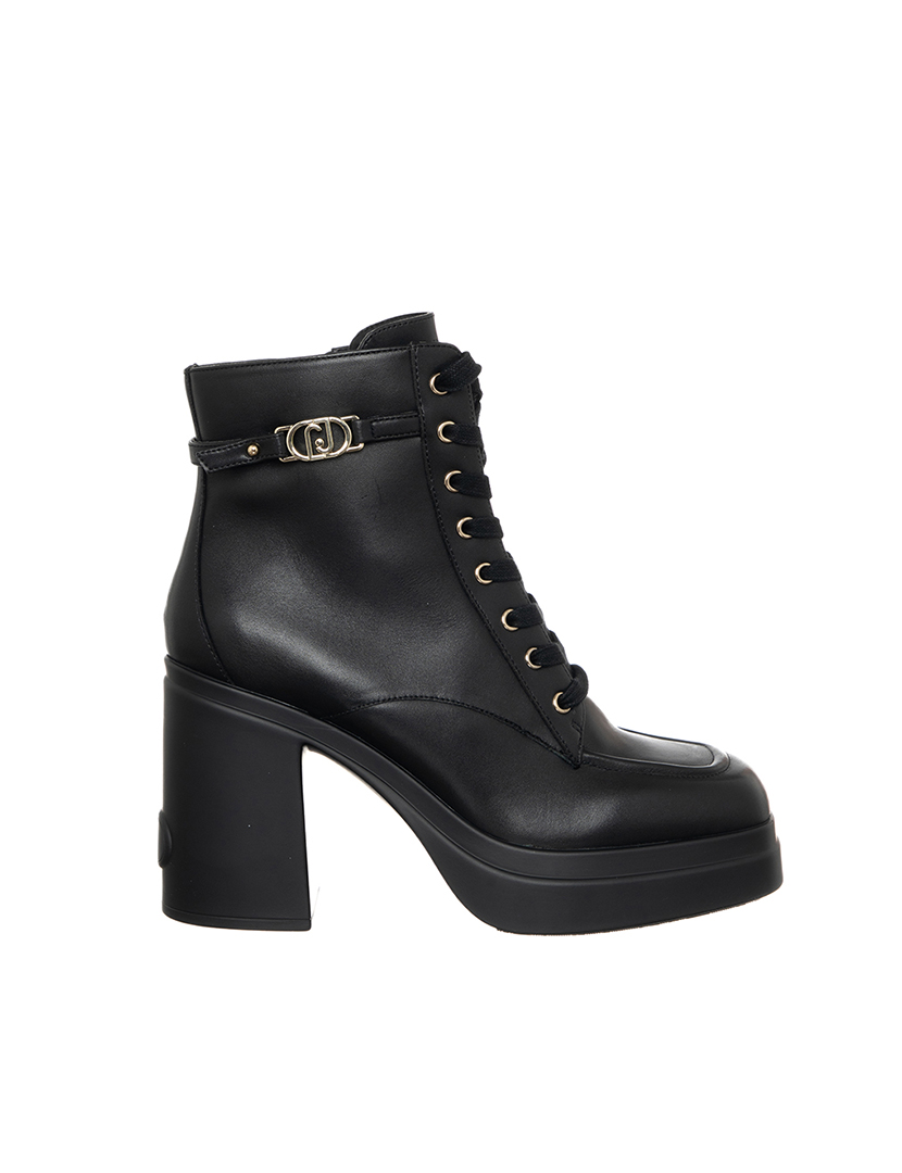 Botins Salto Senhora Preto