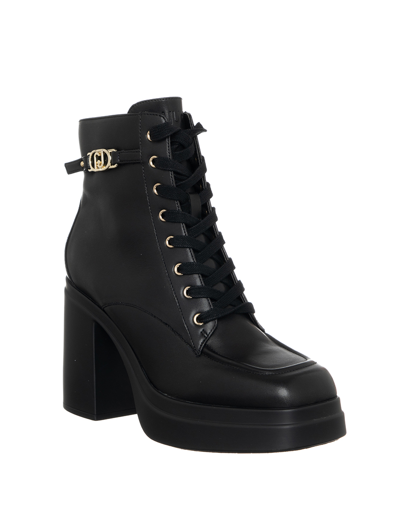 Botins Salto Senhora Preto
