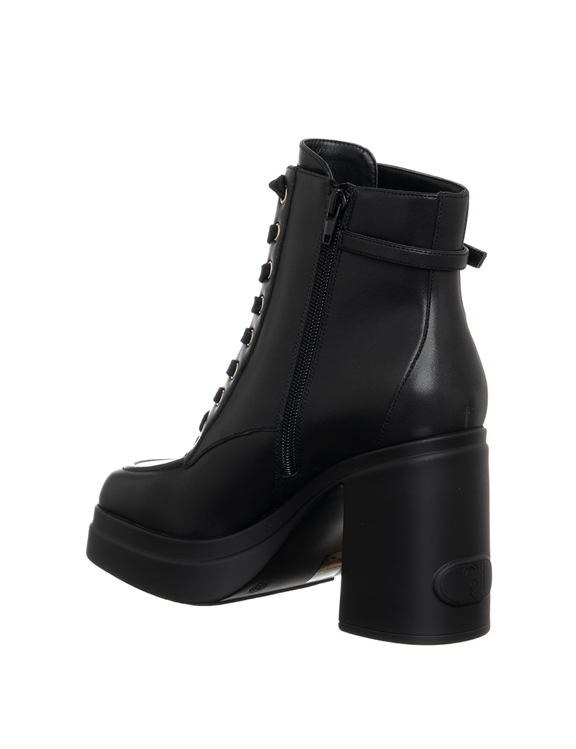 Botins Salto Senhora Preto