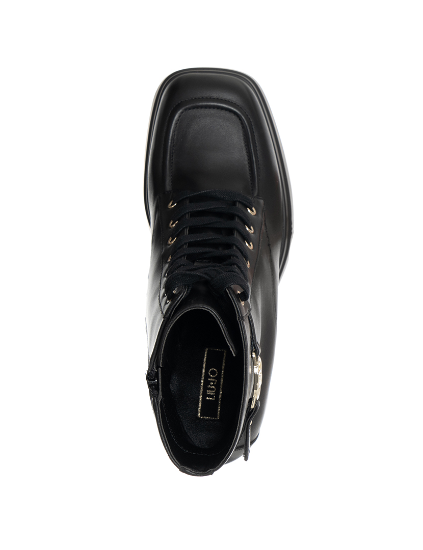 Botins Salto Senhora Preto