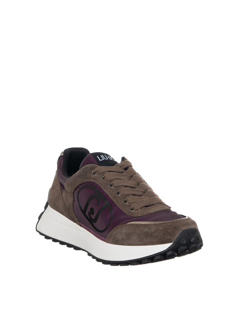 Ténis Senhora Castanho e Roxo