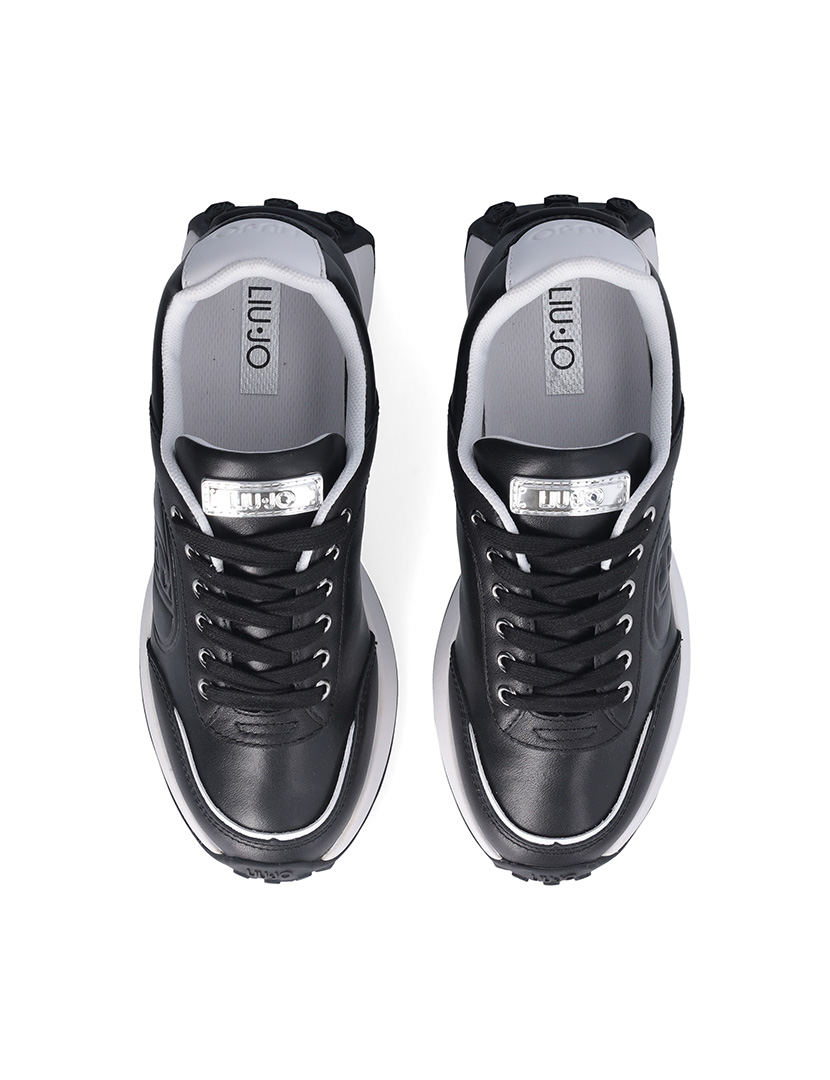 Ténis Senhora Preto e Branco