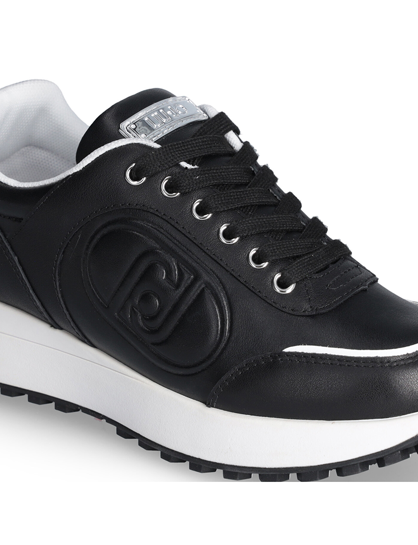 Ténis Senhora Preto e Branco