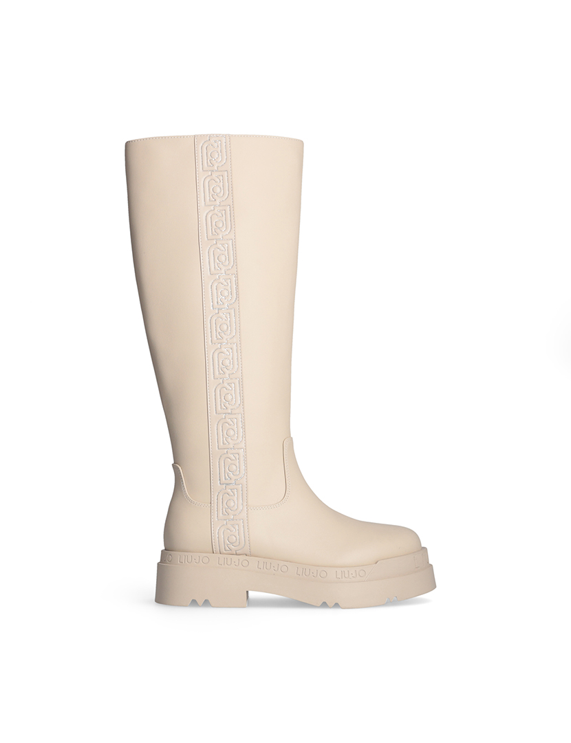 Botas Compridas Senhora Bege