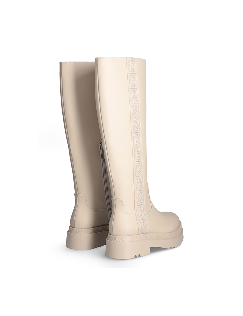 Botas Compridas Senhora Bege