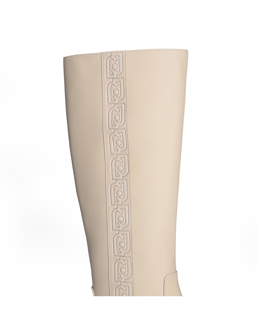 Botas Compridas Senhora Bege