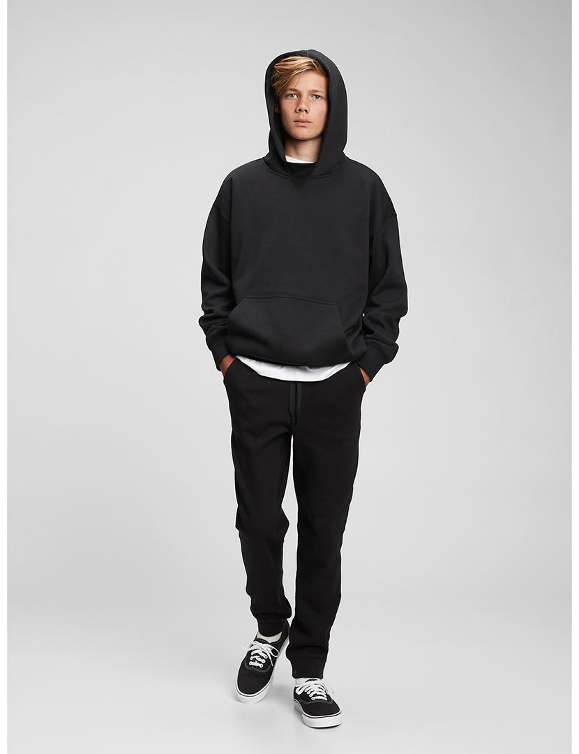 Calças Joggers Rapaz Preto