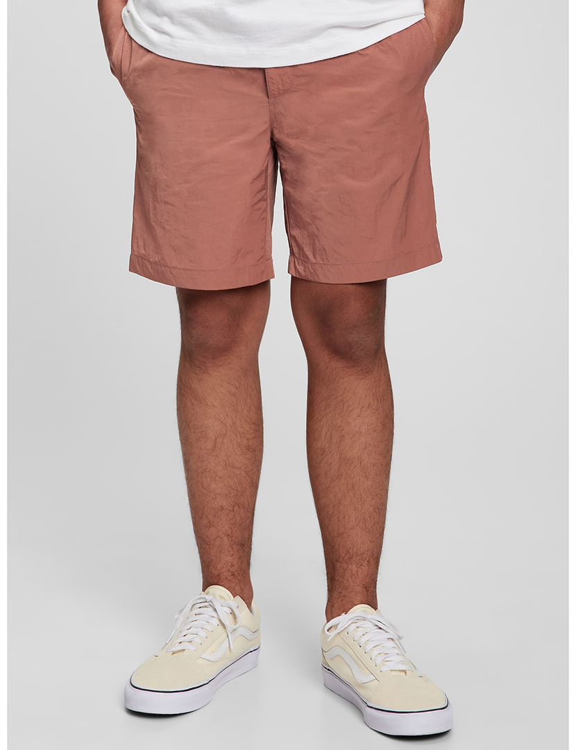 Calções Rapaz Castanho