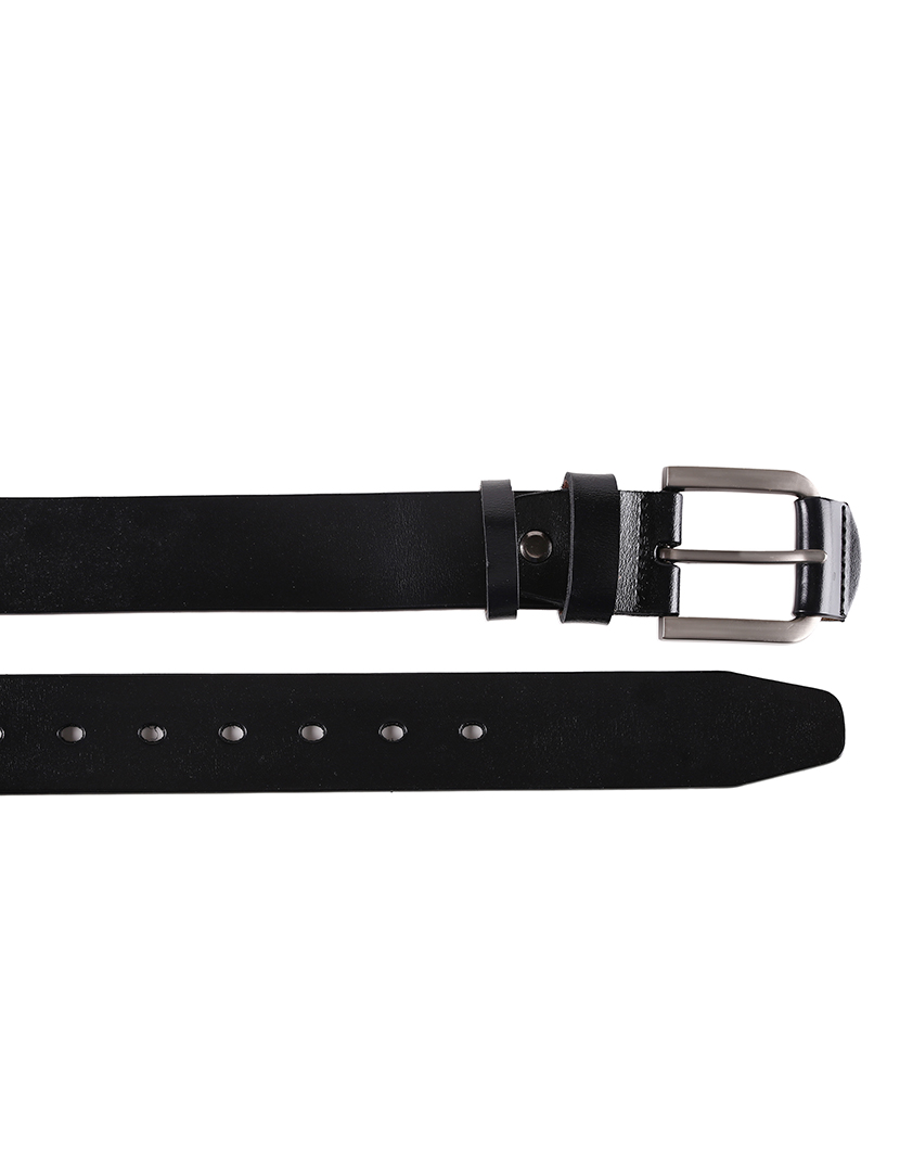 Cinto de Pele Homem Preto