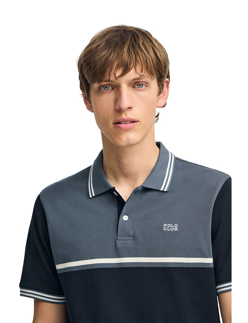 Pólo Veil Azul Denim