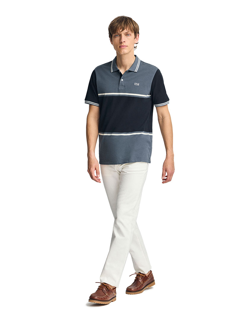 Pólo Veil Azul Denim