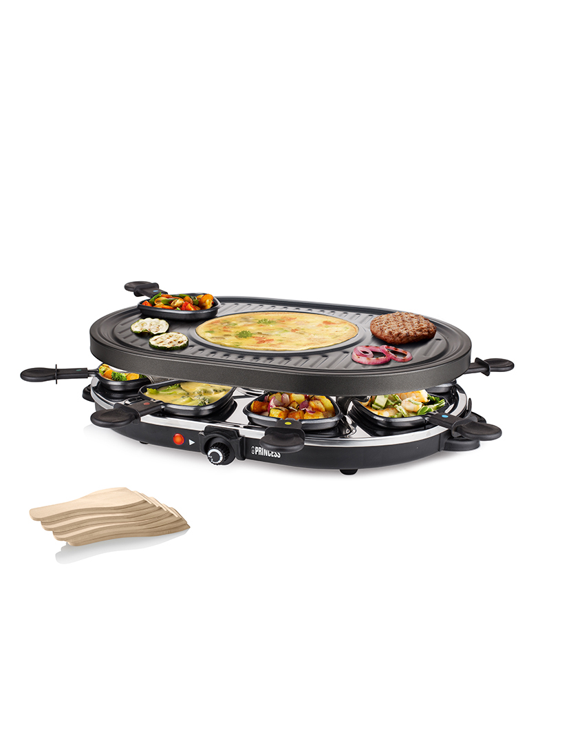 Raclette 8 Oval Grill Party