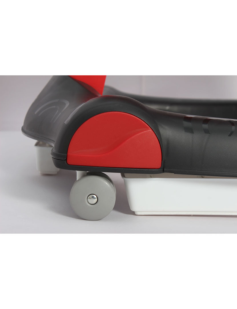 Andador de Corrida 3 Em 1 Vermelho e Preto