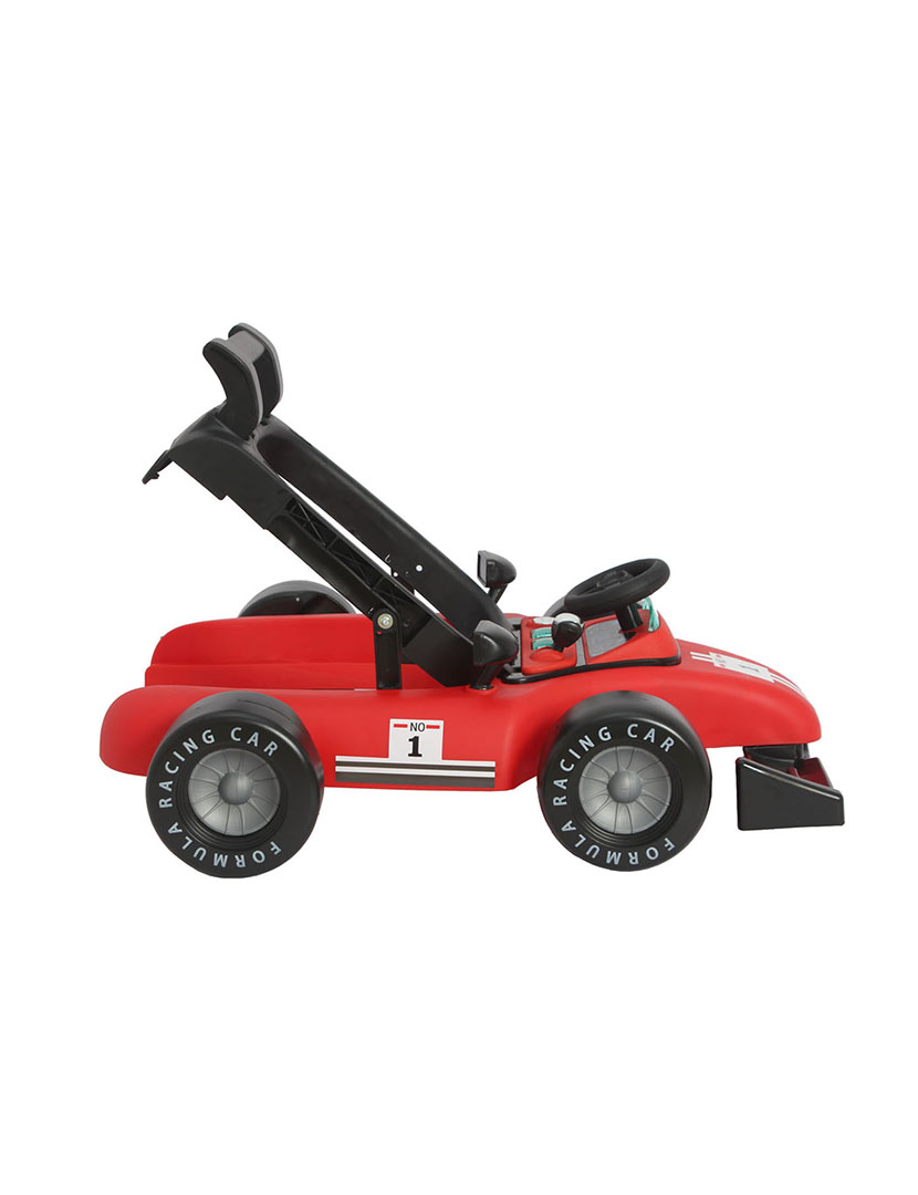 Andador de Corrida 3 Em 1 Vermelho e Preto