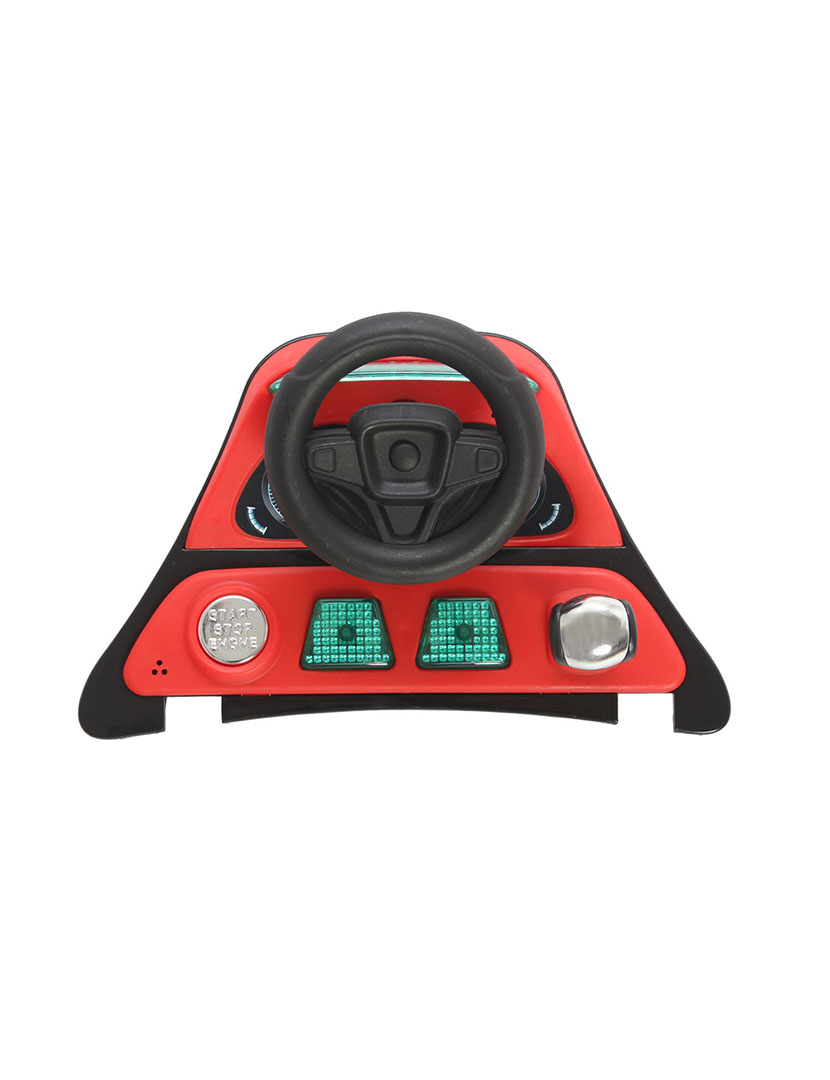 Andador de Corrida 3 Em 1 Vermelho e Preto