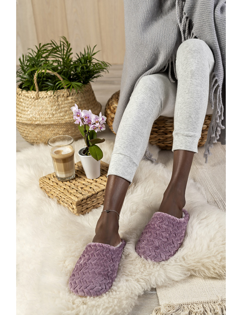 Chinelo de Casa Feminino Roxo