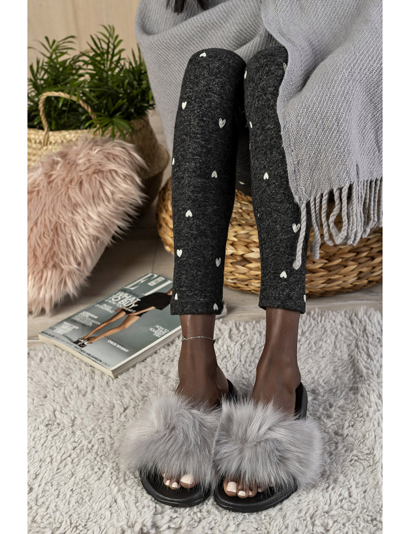 Chinelo de Casa Feminino Cinzento