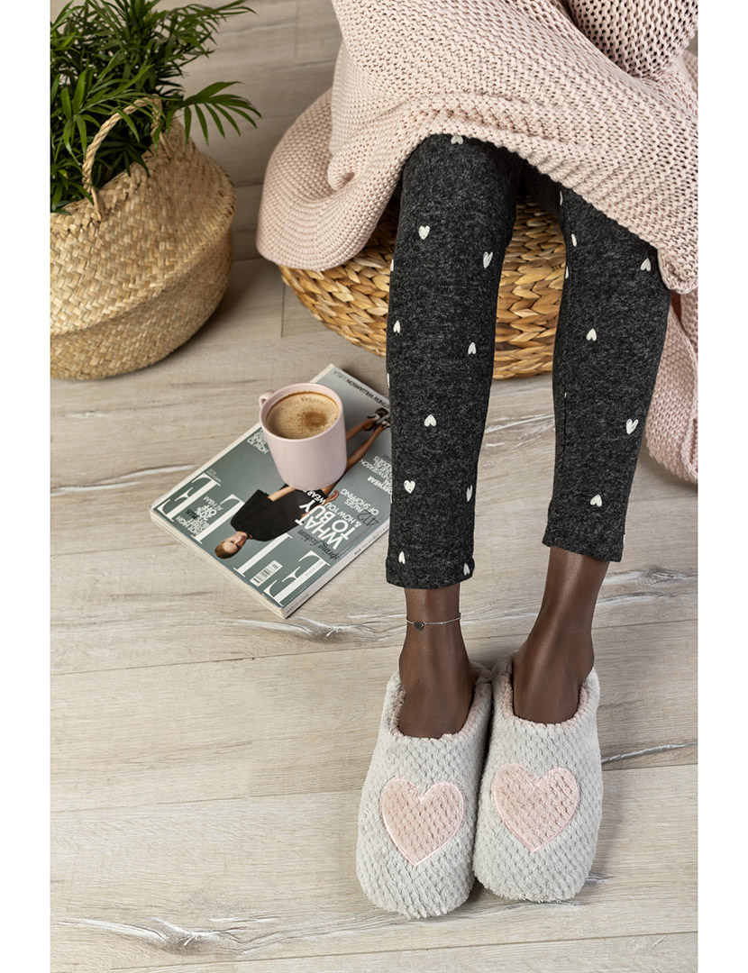 Chinelo de Casa Feminino Cinzento