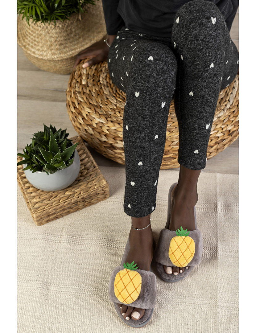 Chinelo de Casa Feminino Castanho