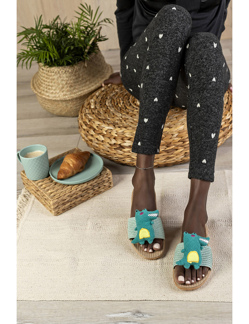 Chinelo de Casa Feminino Azul