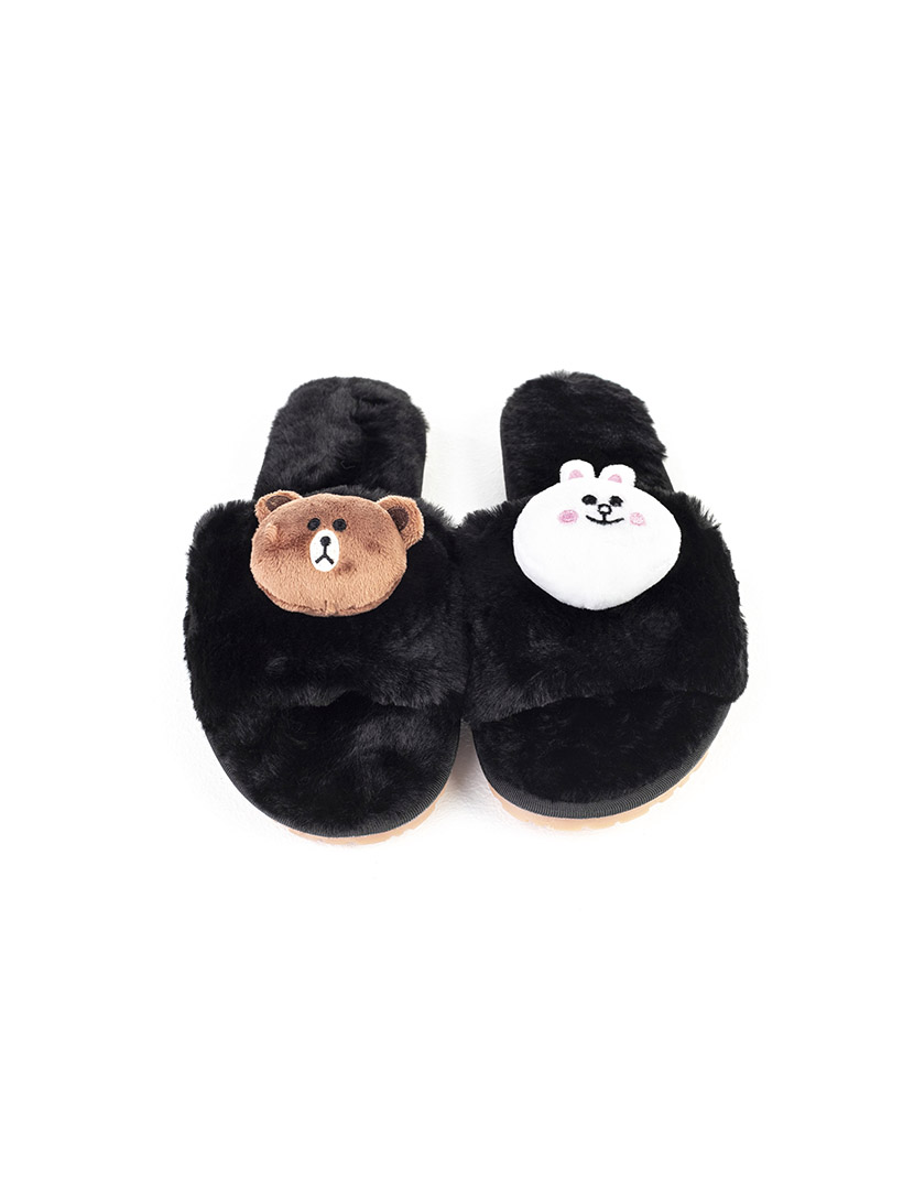 Chinelo de Casa Feminino Preto