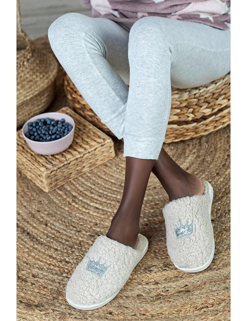 Chinelo de Casa Feminino Branco