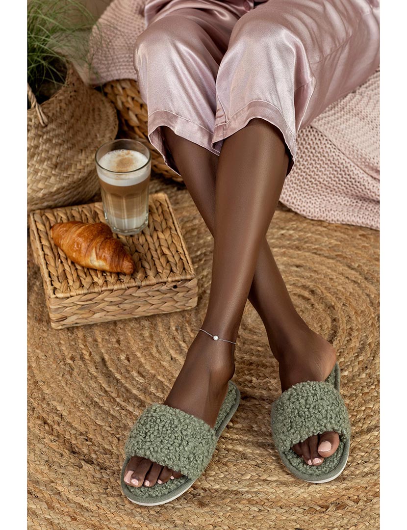 Chinelo de Casa Feminino Verde