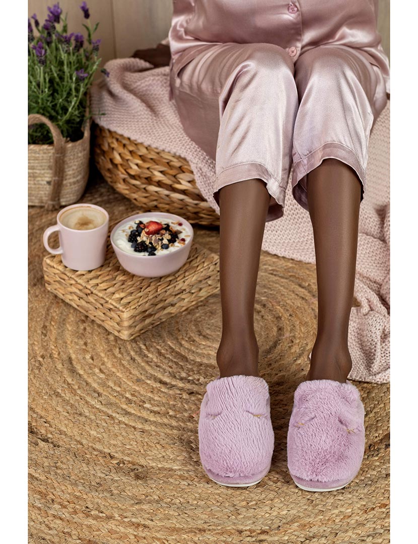 Chinelo de Casa Feminino Roxo