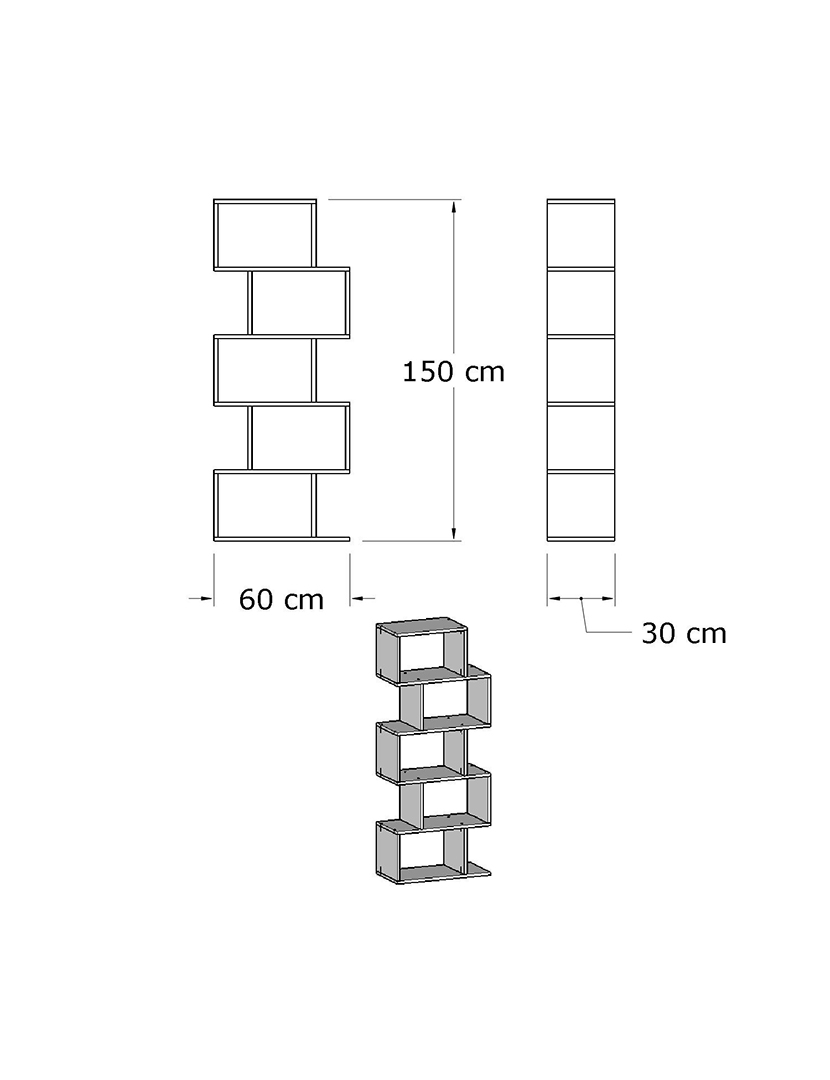 Estante Meric Branco