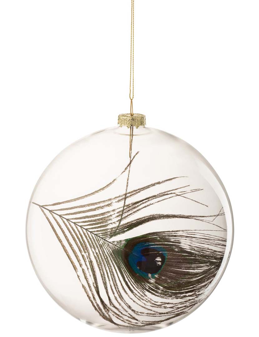 Enfeite Árvore de Natal Vidro Grande