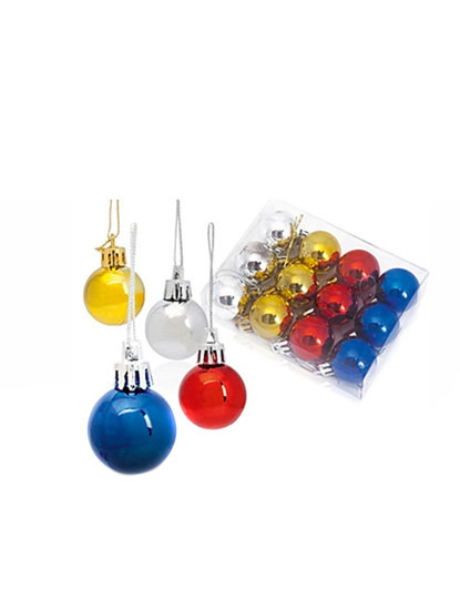 Conjunto 12 Bolas de Natal