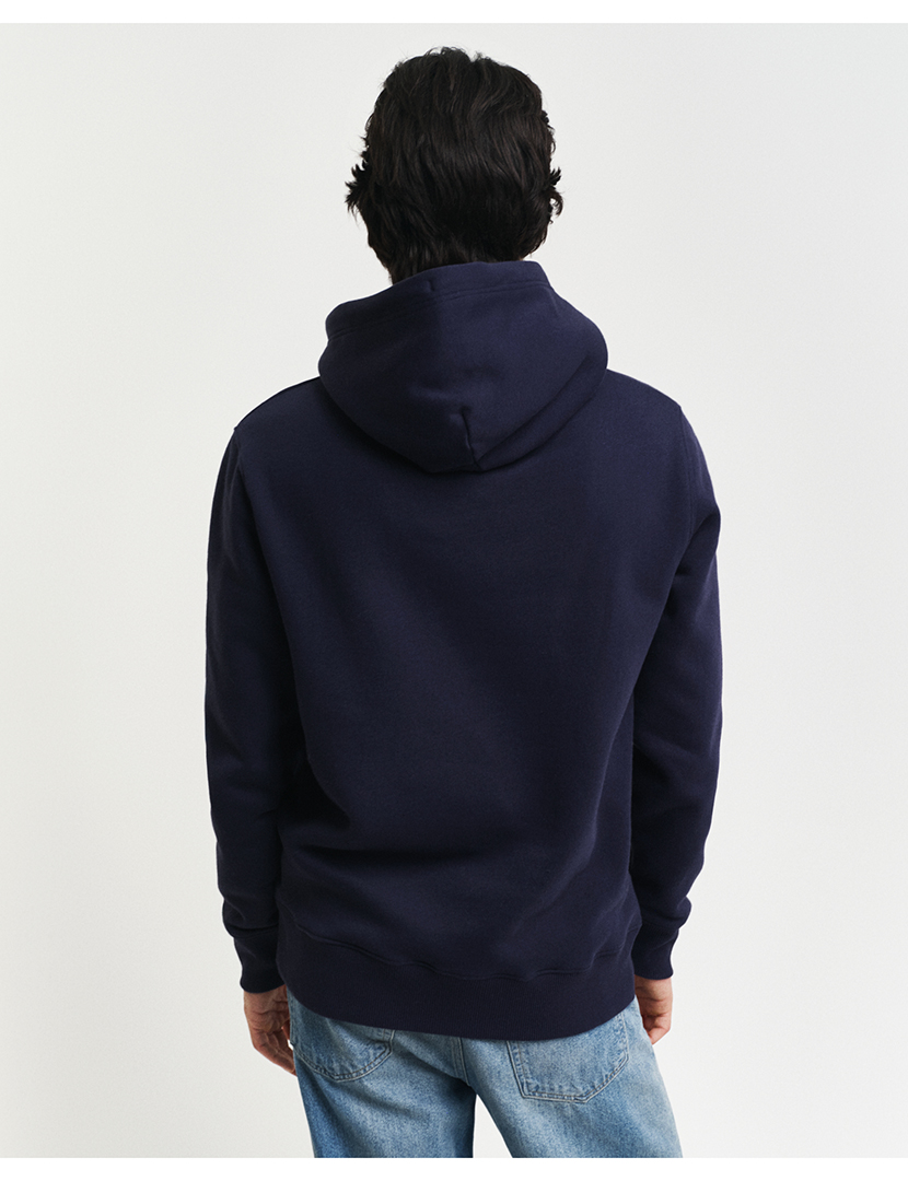 Sweatshirt Embossed Azul