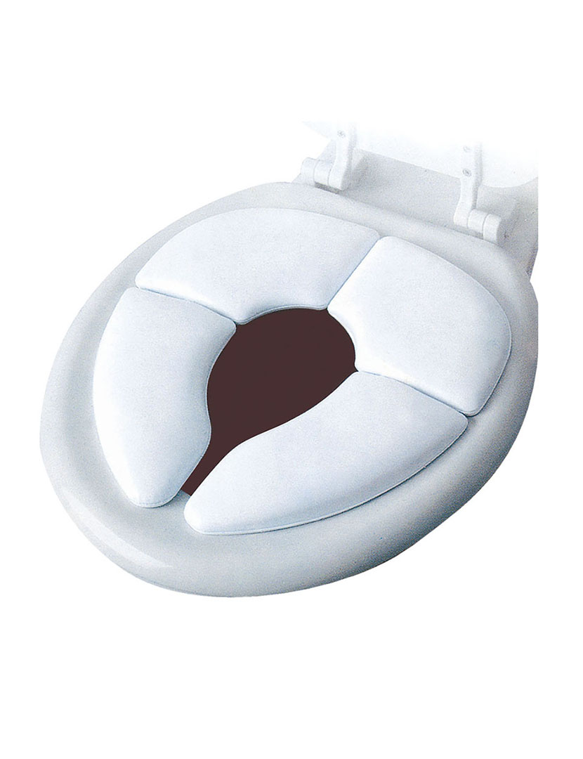 Redutor de Sanita Dobrável Acolchoado Branco