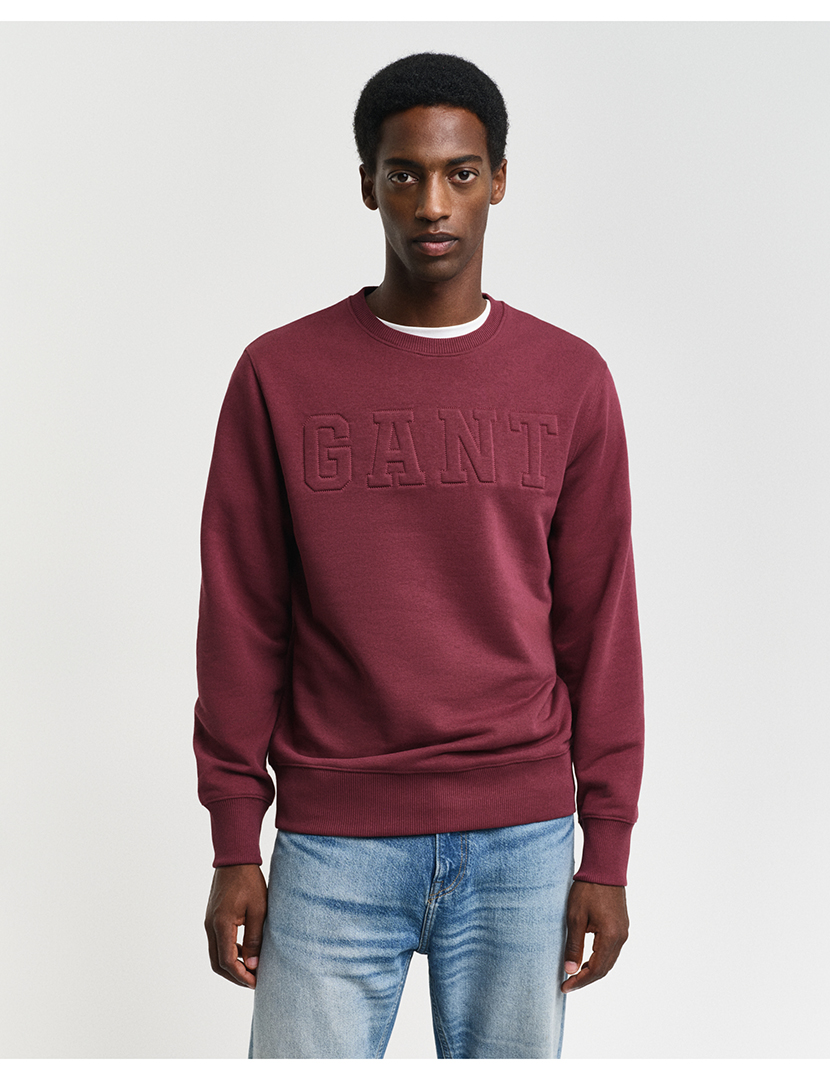 Sweatshirt Embossed Vermelho