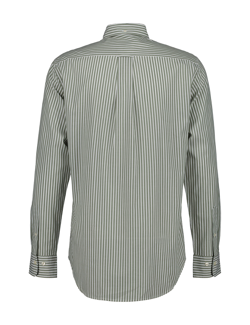 Camisa Regular Fit Classic Riscas Verde